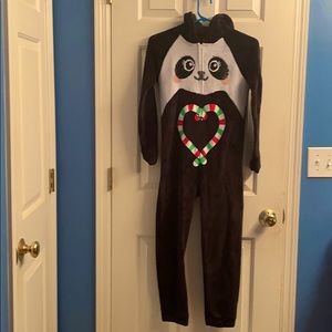Panda Hooded onesie